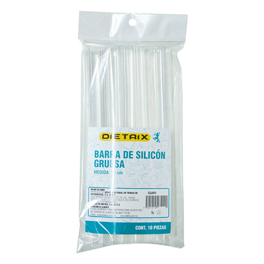 Barras de silicón grueso DIETRIX 18 CM c