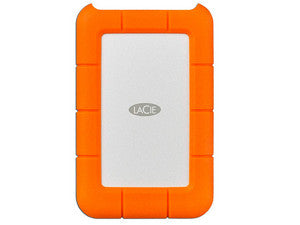 Disco Duro Portátil LaCie Rugged Mini 4TB, USB-C 3.2, Thunderbolt 4, Naranja