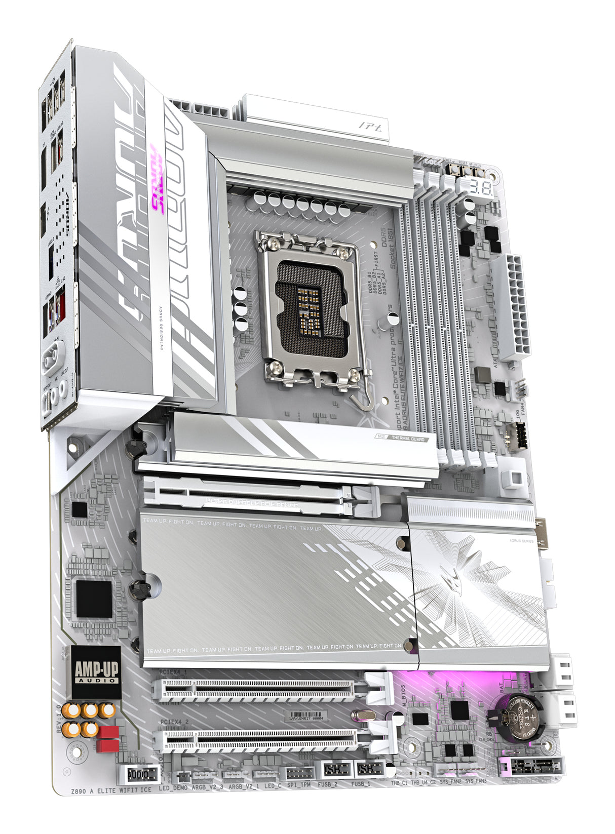 GIGABYTE Z890 AORUS ELITE WIFI7 ICE Intel Z890 LGA 1851 (Socket V1) ATX, Intel Core Ultra (Series 2), 256 GB, DDR5-SDRAM