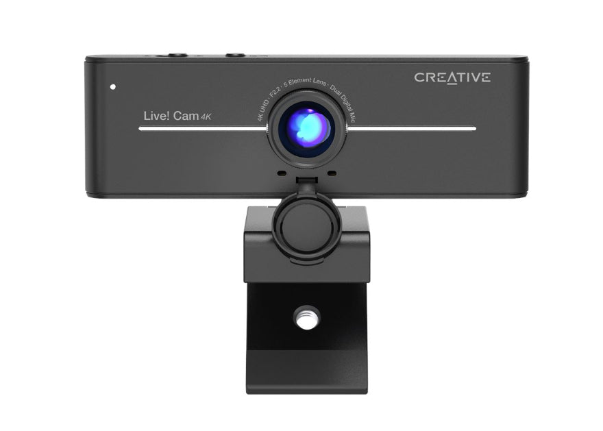 Creative Labs Sync 4K cámara web 8 MP 1920 x 1080 Pixeles USB 2.0 Negro, Full HD, 40 fps, MJPEG