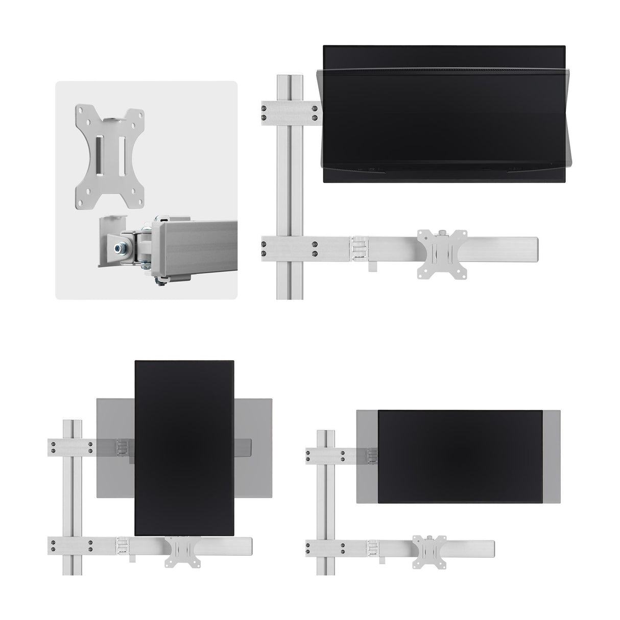 StarTech.com 6-MONITOR-ARM-A Soportes para monitores 6 32 kg Si