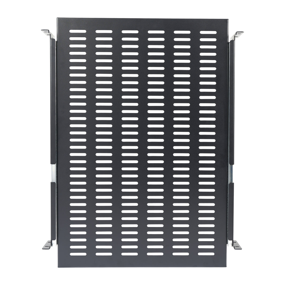 StarTech.com Estante Bandeja Deslizante Perforada Telescópica para Armario Rack de Profundidad Ajustable - 2U 22.7kg Acc