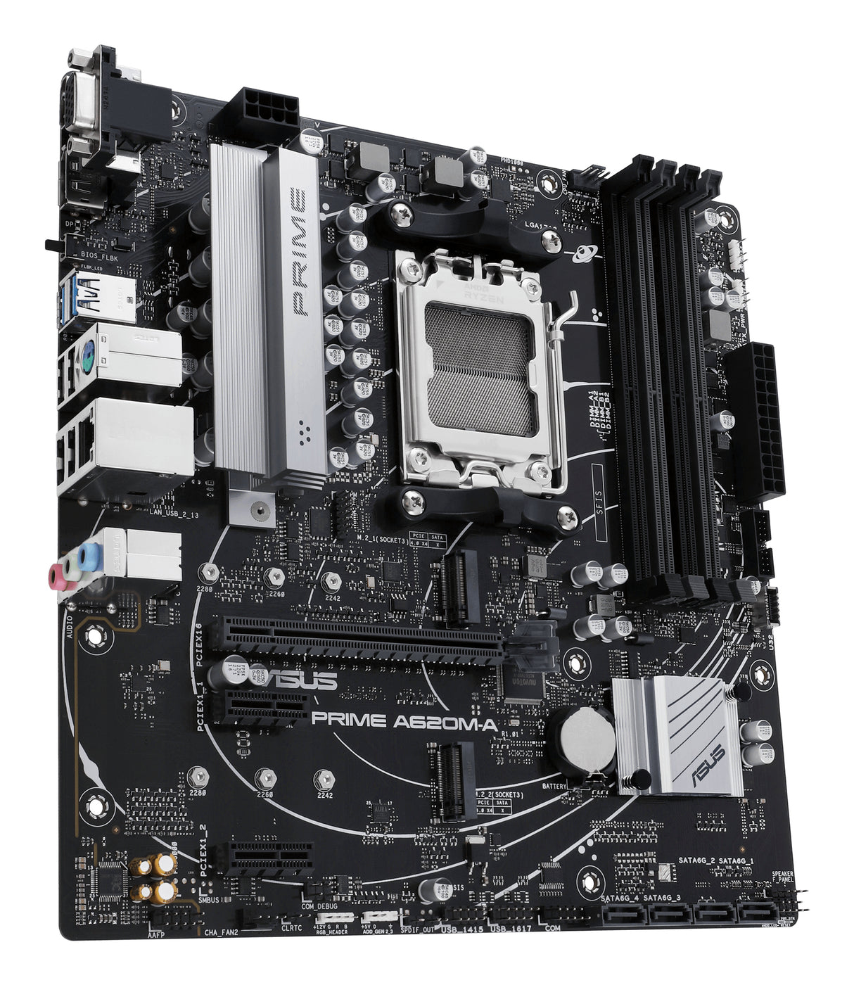 ASUS PRIME A620M-A-CSM placas base AMD Zócalo AM5 AMD Ryzen 7000 Series Zócalo AM5