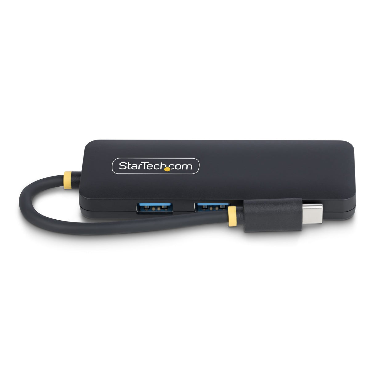 StarTech.com Hub USB-C de 4 Puertos - Ladrón USB Tipo C a 4 Puertos USB-A - Alimentado por el Bus - USB 3.0 de 5Gbps - H