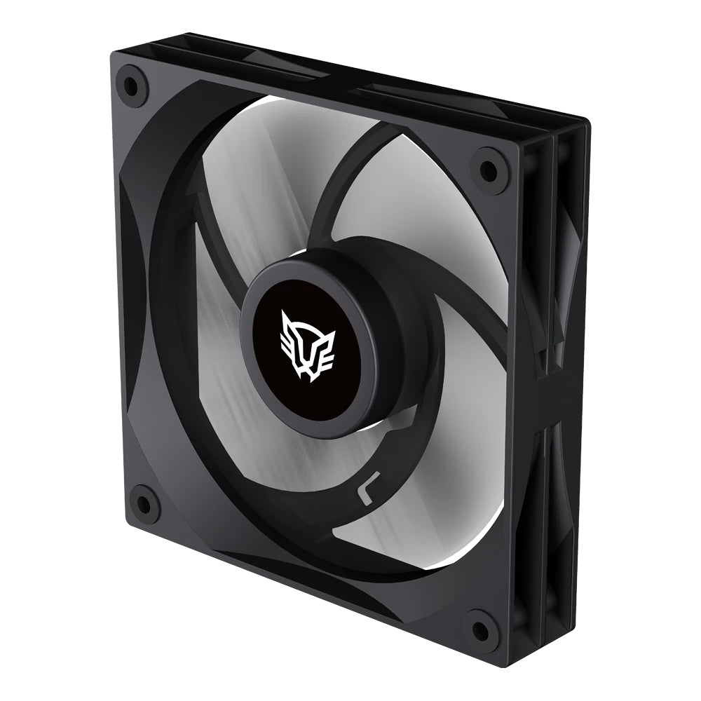 Balam Rush Eolox Glaziar Pro EXG99 Gabinete de la computadora Ventilador 12 cm Negro 1 pieza(s), 0 RPM, 2000 RPM