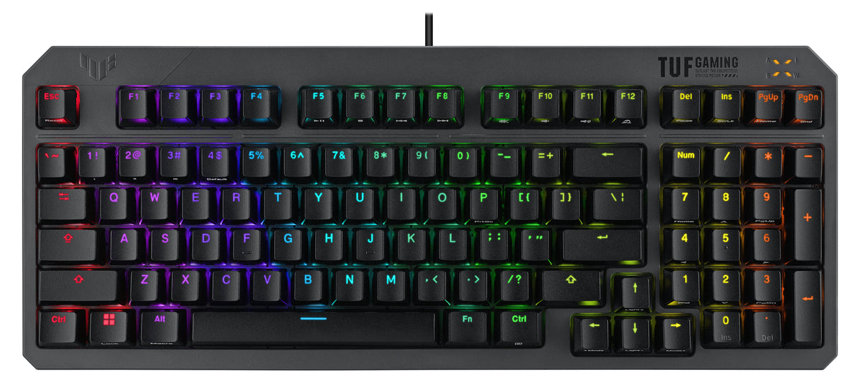 ASUS TUF Gaming K3 Gen II Teclado Juego Alámbrico USB Switch de tecla optomecánico
