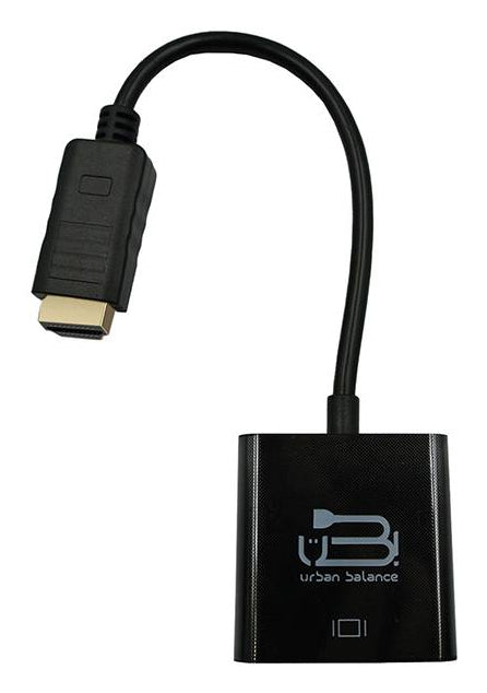 Urban Balance MDVGA-UB adaptador de cable de vídeo Mini DisplayPort VGA (D-Sub), Hembra, Macho, Derecho