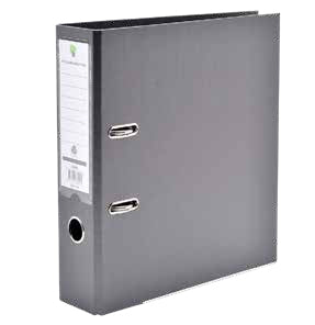 Techmakro KITCARP4PL carpeta Cartón, Cloruro de polivinilo (PVC) Plata Carta, Folder de archivo convencional, Mate, 650