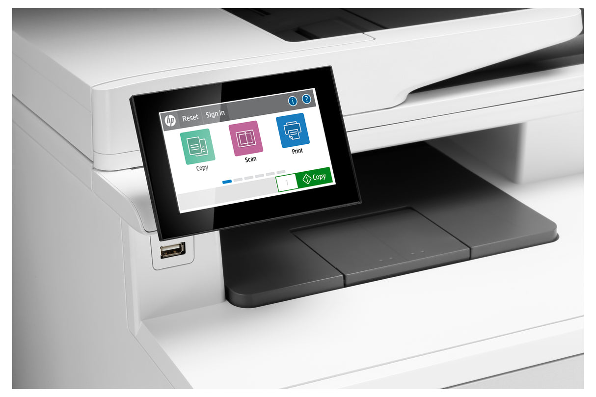 HP Color LaserJet Enterprise LaserJet Enterprise M480f Multifunction Color Impresora, Ethernet solamente; Copiadora, escáner