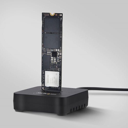StarTech.com Dock Adaptador USB-C/USB-A a NVMe M.2 - 10Gbps - Lector Externo para SSD NVMe M.2 - Sin Herramientas - B+M/