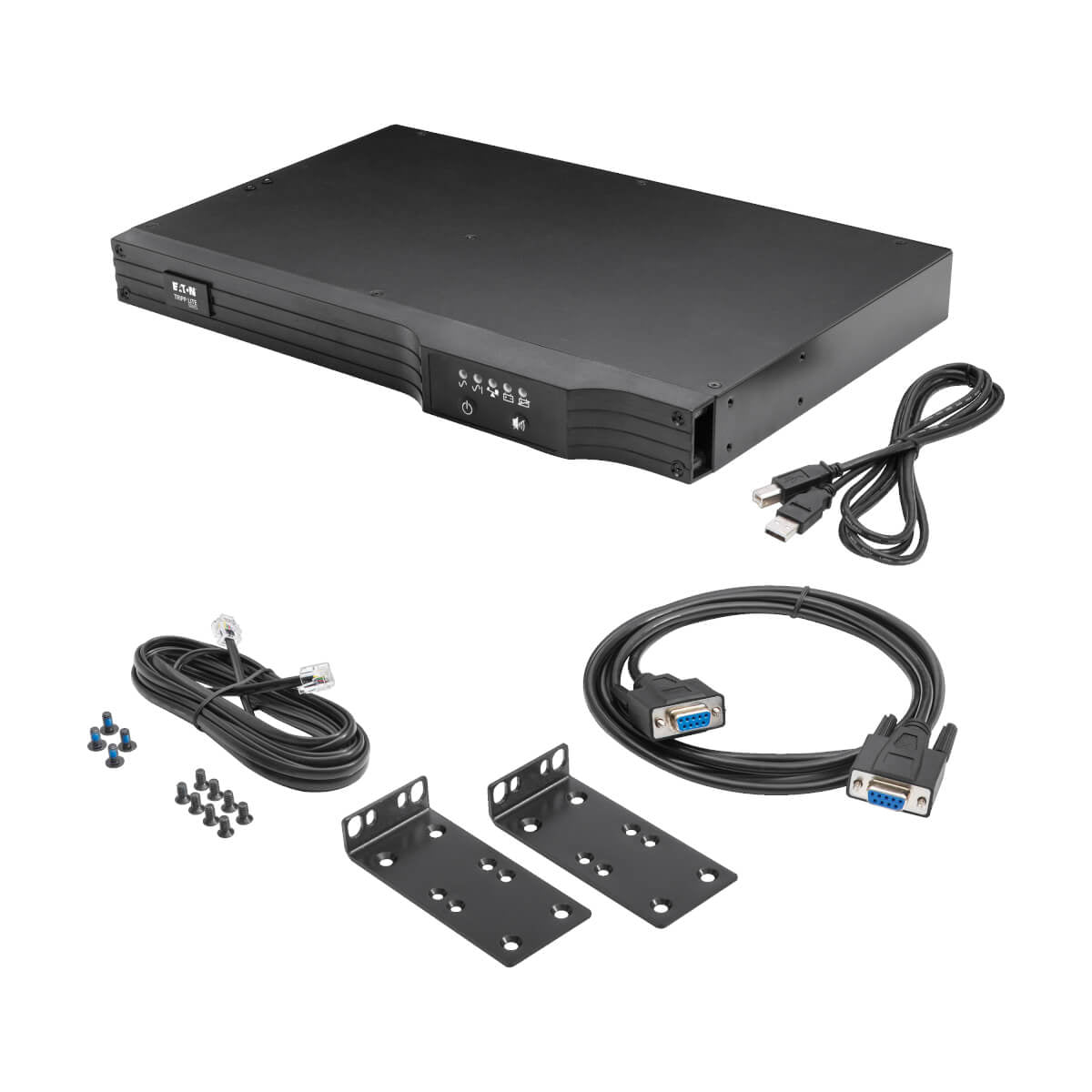 Tripp Lite SMART500RT1U UPS Interactivo de 500VA 300W 120V - 6 Tomacorrientes NEMA 5-15R, USB, DB9, Opción de Tarjeta de