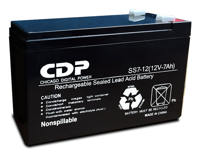 CDP SLB12-7 Bateria de Plomo acido, seca sellada 12Vdc-7Ah