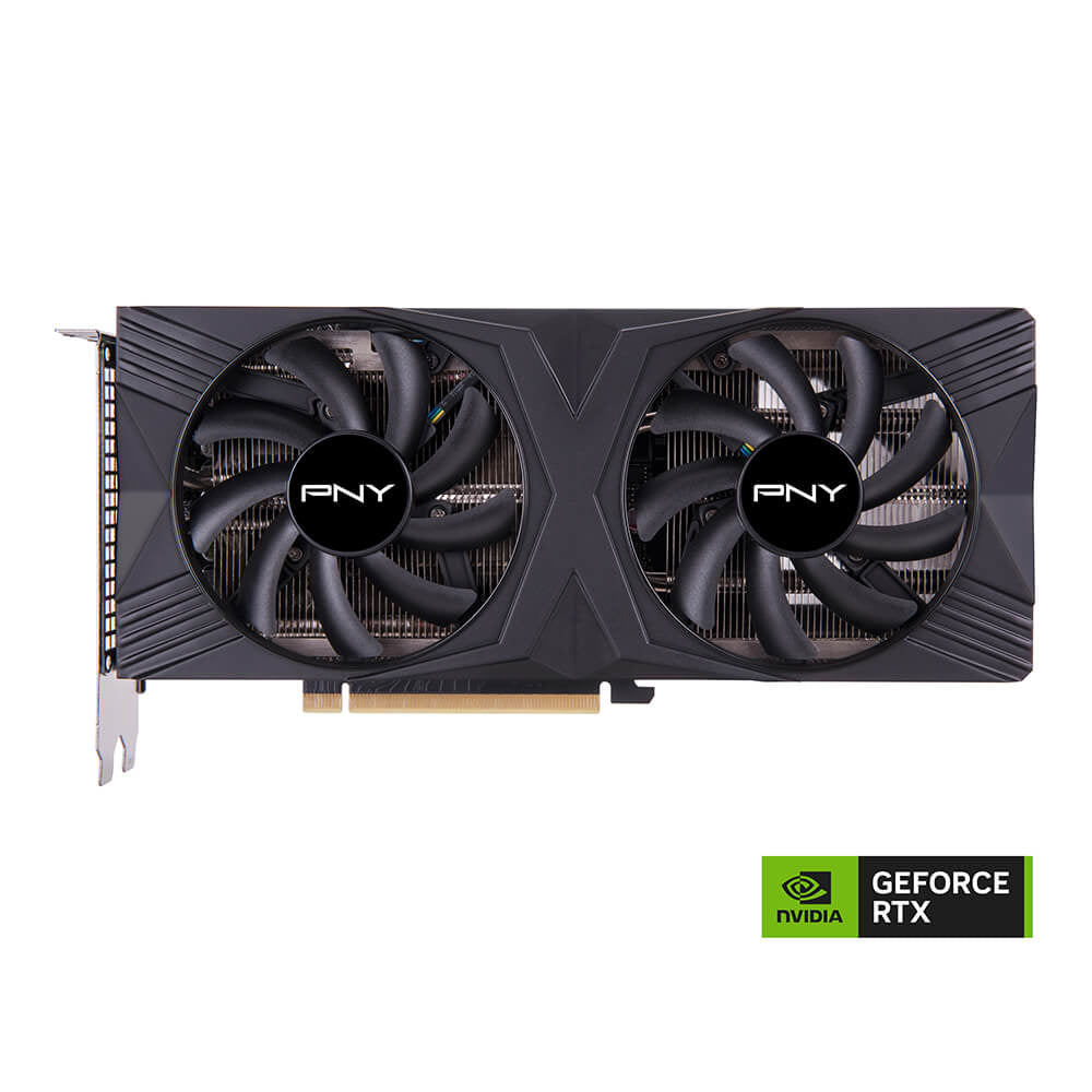 PNY GeForce RTX 4070 SUPER VERTO Overclocked Dual Fan DLSS 3 NVIDIA 12 GB GDDR6X, 192 Bit, 7680 x 4320 Pixeles, PCI Expr
