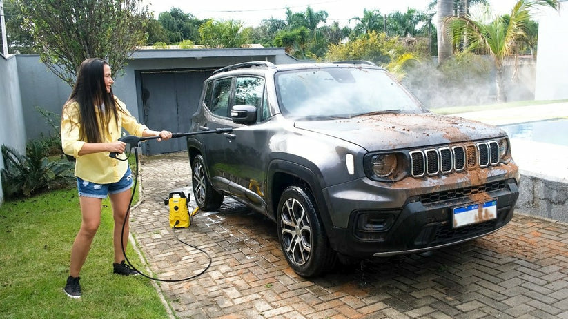 Kärcher K Compact limpiadora de alta presión o hidrolimpiadora Compacto Eléctrico 300 l/h Negro, Amarillo, 103.4 barra