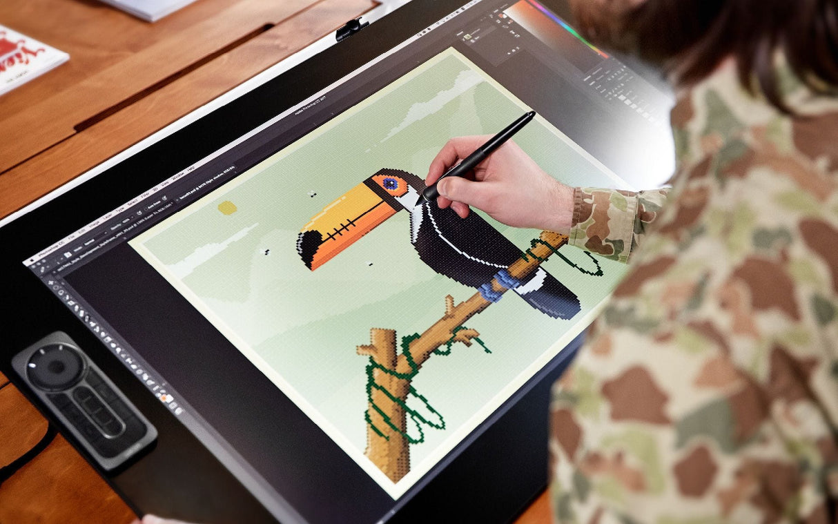 Wacom Cintiq Pro 24 tableta gráfica Negro 5080 lpi 522 x 294 mm USB, Alámbrico, Pluma