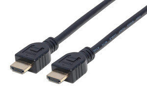 Cable HDMI de alta velocidad Manhattan (M-M) de 1m, 3D - 4K, 18Gbps, 1080p, 4:4:4