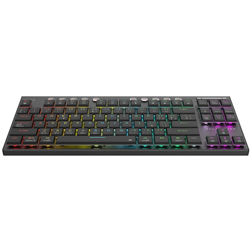 Teclado Gaming Balam Rush GK959, Retroiluminación RGB, 104 Teclas, Anti-Ghosting, Cable Trenzado