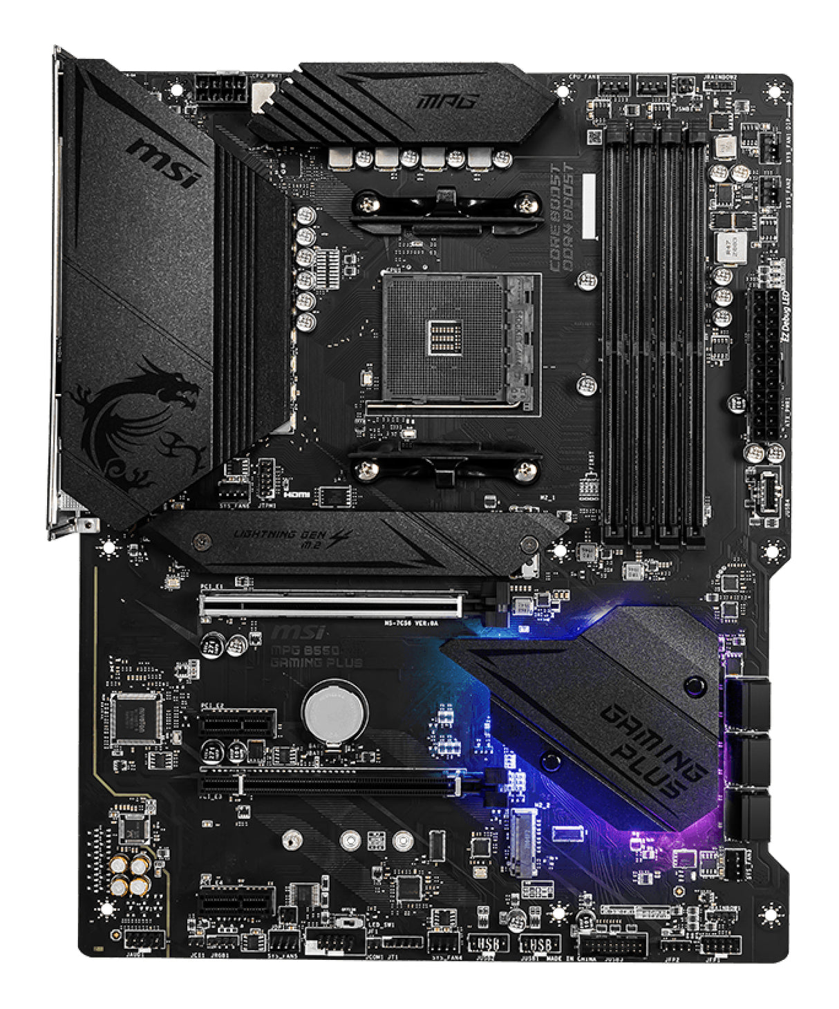 MSI MPG B550 Gaming Plus placas base AMD Zócalo AM4 AMD Ryzen 3000 Series 1