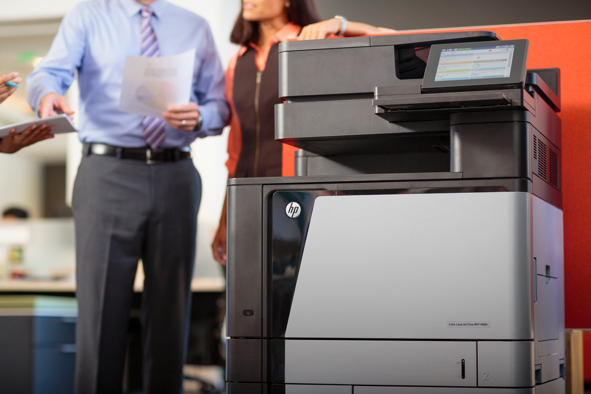 HP Color LaserJet Enterprise Flow LaserJet Enterprise Flow M880z Multifunction Color Impresora, Ethernet solamente; Copiadora, escáner
