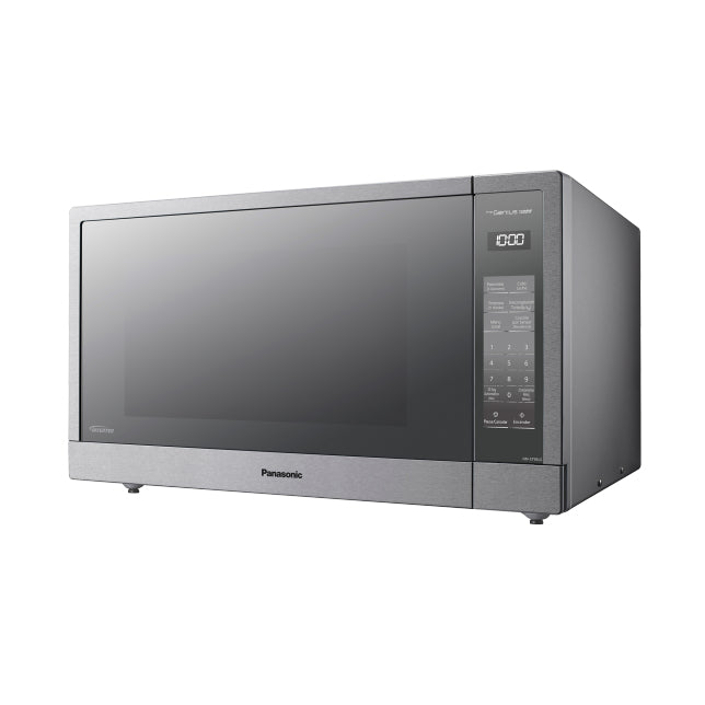 Panasonic NN-ST96LSRPH microondas Plata Microondas combinado Mostrador 56 L 1460 W, Pantalla incorporada, LCD