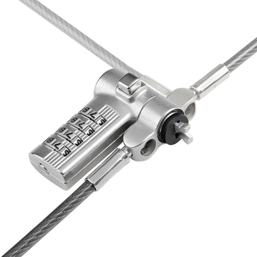 StarTech.com Cable de 2m Universal de Seguridad para Portátiles - Cable con Candado para Portátiles Compatible con Noble
