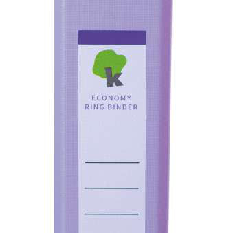 Techmakro CARP0941-1 carpeta de cartón Carta Lavanda, Almacenamiento, Cloruro de polivinilo (PVC), 250 hojas