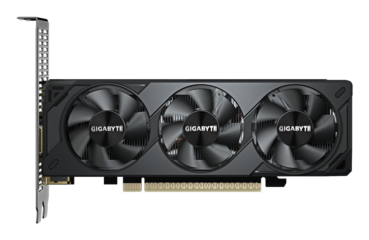 GIGABYTE GeForce RTX 5060 OC Low Profile 8G Tarjeta Gráfica - 8GB GDDR7, 128bit, PCI-E 5.0, 2512 MHz Frecuencia del núcleo, 3 x DisplayPort, 1 x HDMI, GV-N5060OC-8GL tarjetas gráficas Si 3840 NVIDIA GeForce RTX 5060