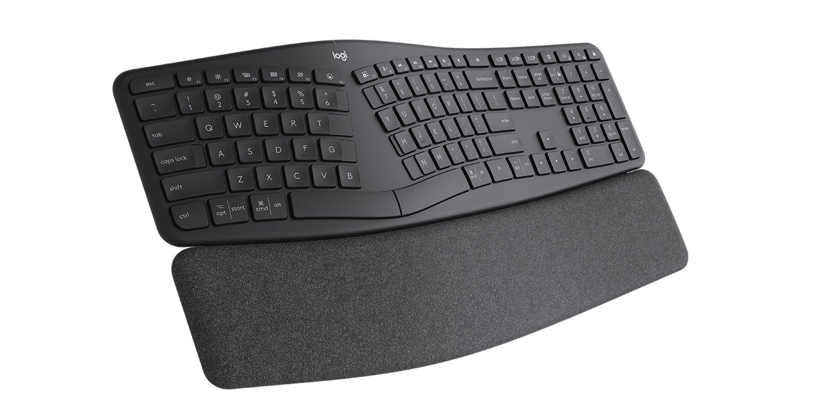 Logitech Ergo K860 for Business Teclado Oficina Inalámbrico Bluetooth QWERTY