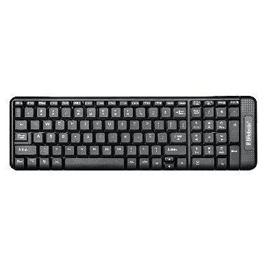 BRobotix 6000618 teclado Ratón incluido Universal RF inalámbrico QWERTY Español Negro