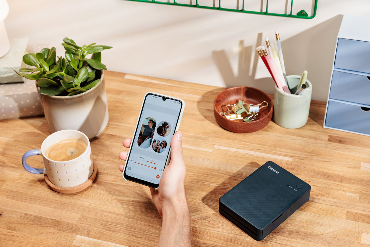 Canon SELPHY QX20 BK Impresora Pintar por sublimación WiFi Negro