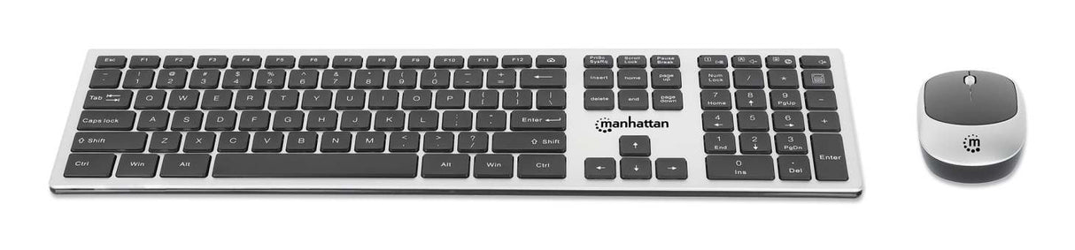 Manhattan 180788 Teclado Universal Inalámbrico RF inalámbrico Switch de tecla de tijera