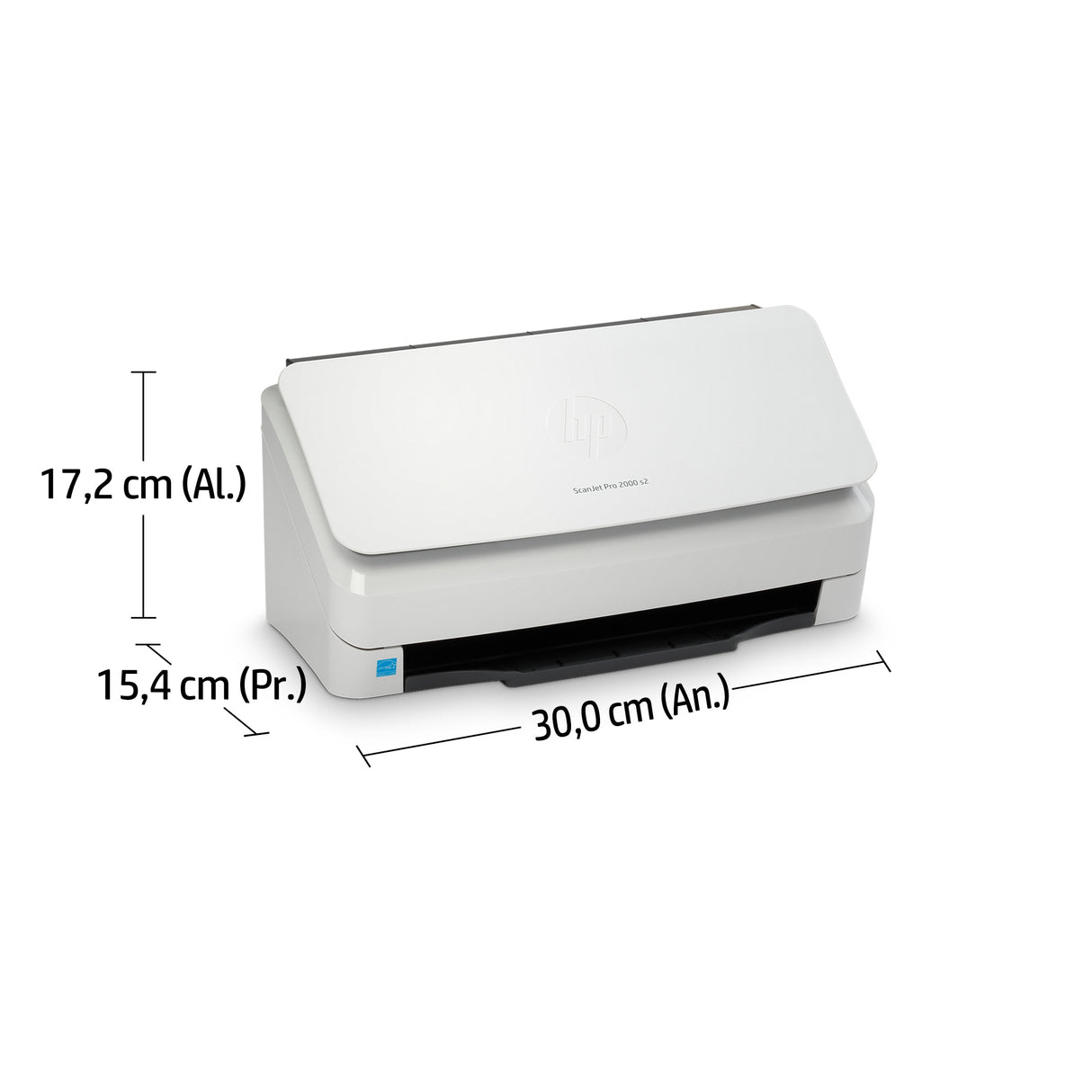 HP ScanJet Pro 2000 s2 Escáner 600 x 600 DPI Si Si 256