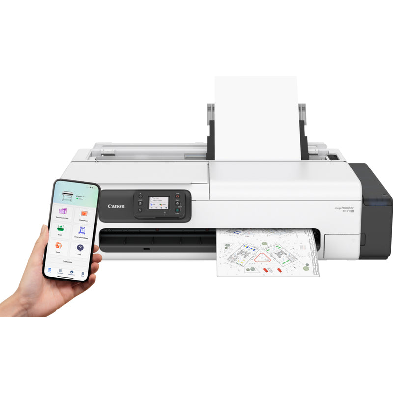 Canon imagePROGRAF TC-21M Impresora Inyección de tinta WiFi Negro, Blanco