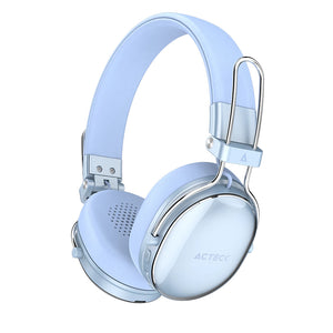 Audífonos ACTECK Inalámbricos Over Ear Luxe Chic HP710 / Bluetooth 5.4 / Bocinas 30 mm + Cancelación de ruido Híbrido +