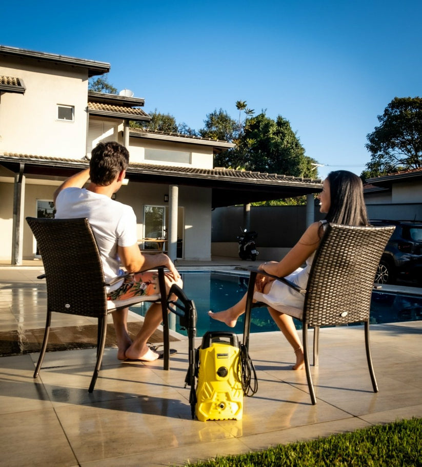Kärcher K Compact limpiadora de alta presión o hidrolimpiadora Compacto Eléctrico 300 l/h Negro, Amarillo, 103.4 barra