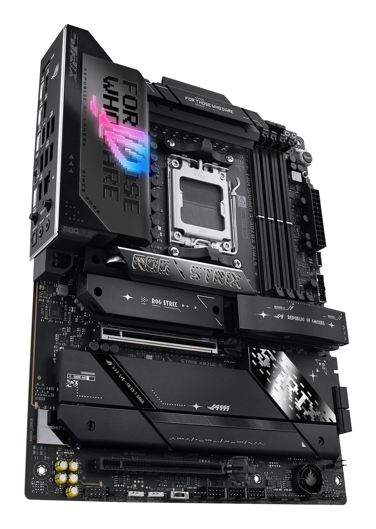 ASUS ROG STRIX X870E-E GAMING WIFI placas base AMD Zócalo AM5 DDR5-SDRAM 4