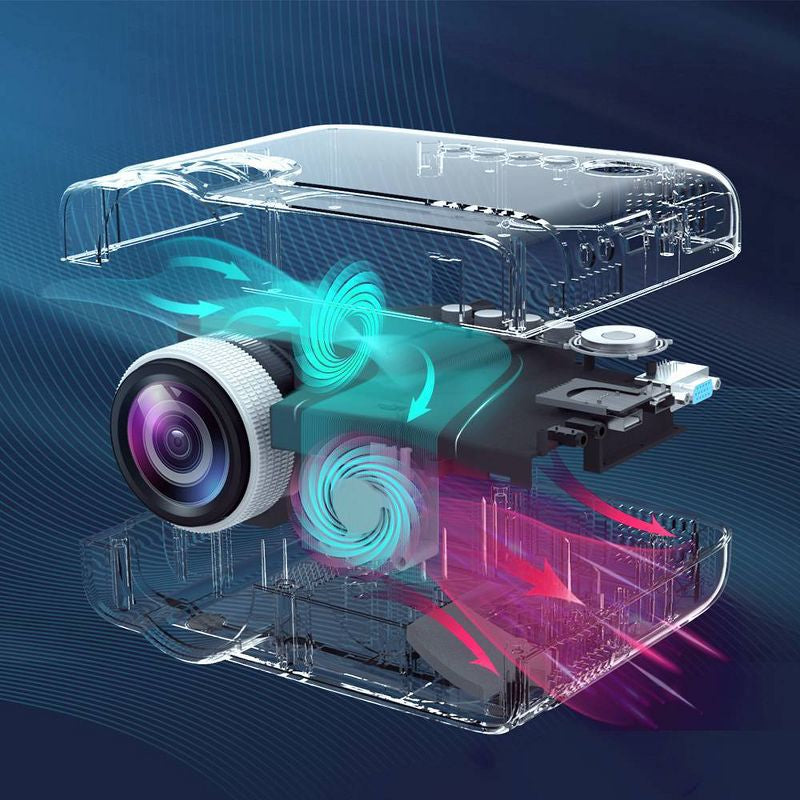 Vankyo D30T video proyector LCD 720p (1280x720) Blanco, 1016 - 5994.4 mm (40 - 236"), 120 Lúmenes LED