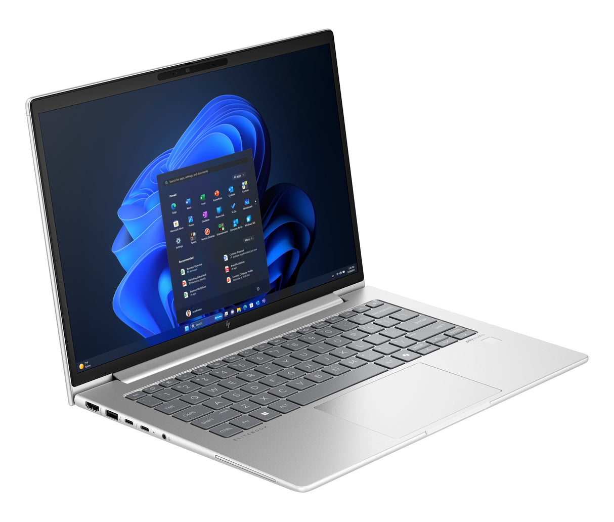 HP EliteBook 640 G11 Intel Core Ultra 7 155U Computadora portátil 35.6 cm (14") WUXGA 16 GB DDR5-SDRAM 512 GB SSD Wi-Fi 6E (802.11ax) Windows 11