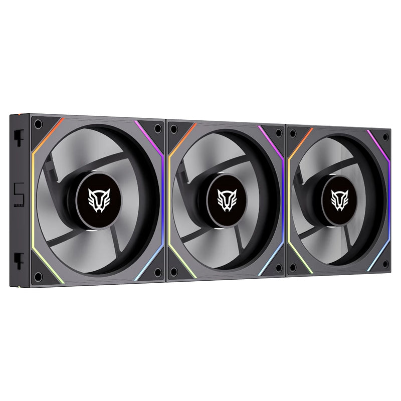 Balam Rush Eolox Link-R EXL95R Carcasa del ordenador Ventilador 12 cm Negro