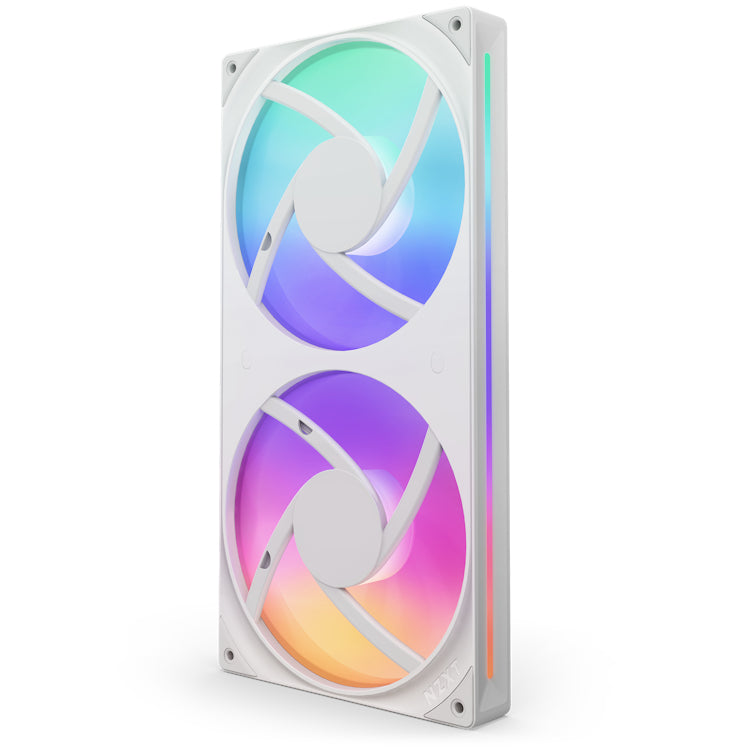 NZXT RF-U28HF-W1 sistema de refrigeración de computadora Gabinete de la computadora Ventilador Blanco 1 pieza(s)