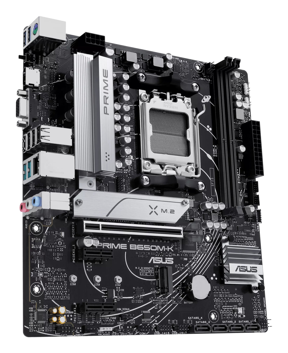 ASUS PRIME B650M-K placas base AMD Zócalo AM5 AMD Ryzen 7000 Series Zócalo AM5