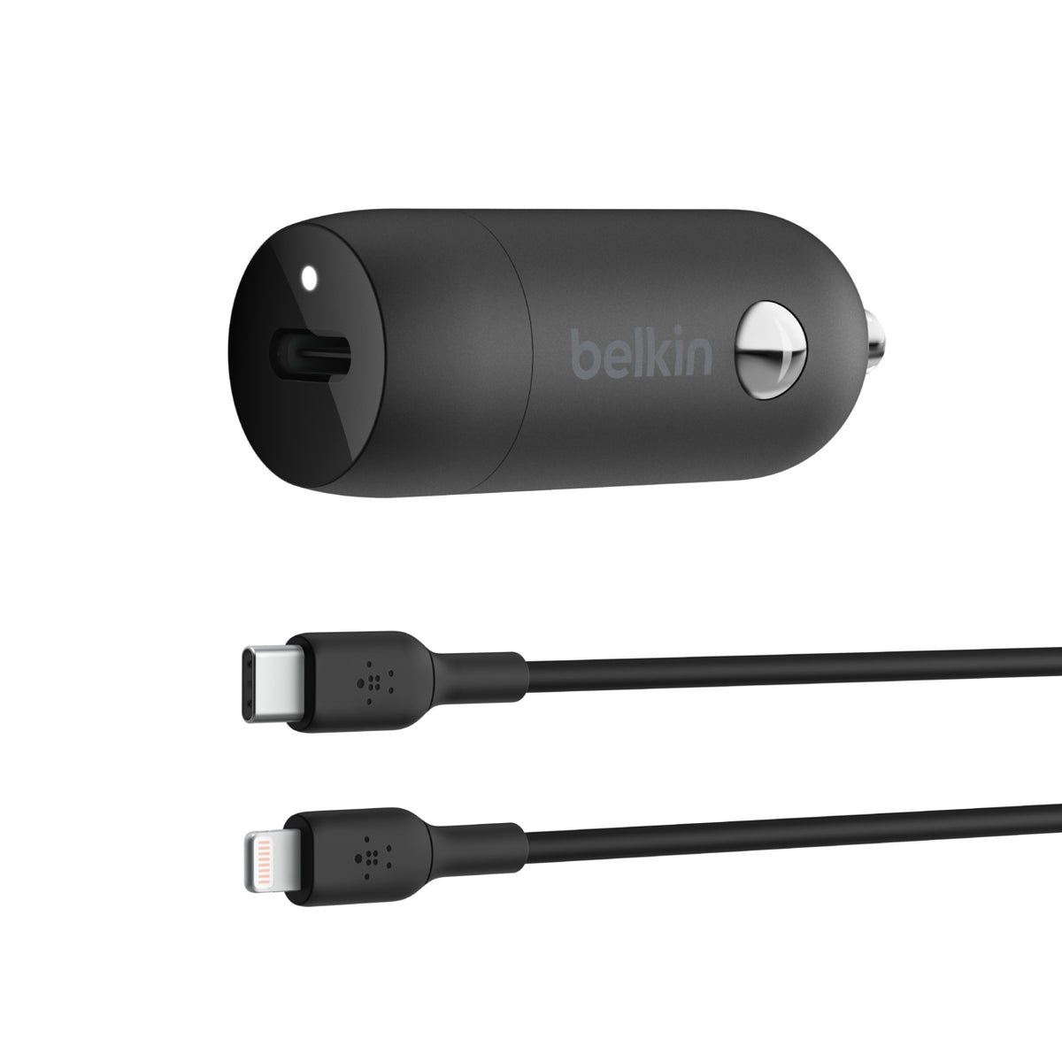 CARGADOR P/AUTO USB-C, 30 W + CABLE 1M