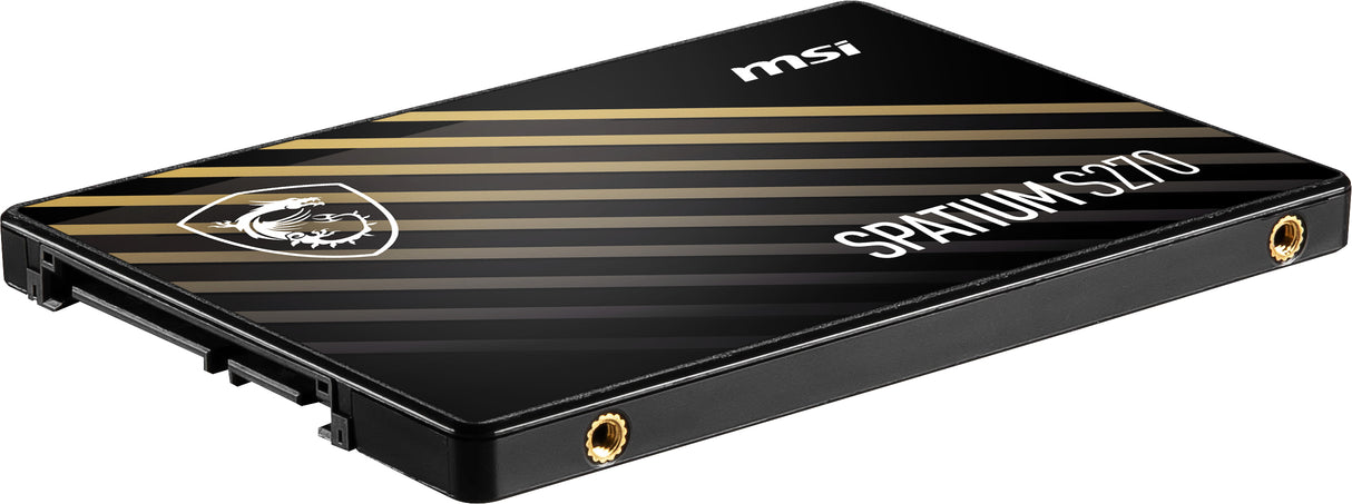 MSI Spatium S270 SATA 2.5 480GB unidades internas de estado sólido 480 GB 2.5" Serial ATA III 3D NAND