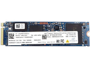 Unidad de estado sólido con Memoria H10 de Intel Optane 16GB de 256GB, M.2 PCIe NVMe 3.0. Bulk, sin empaque