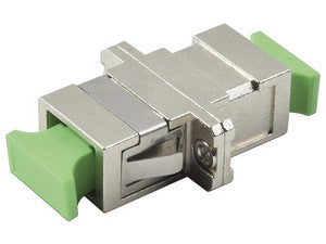 Módulo Acoplador de Fibra Óptica LinkedPro LP-FOAD-6139 Simplex, SC/APC a SC/APC, Plateado, 1 Conector, 0.2 dB de Pérdida