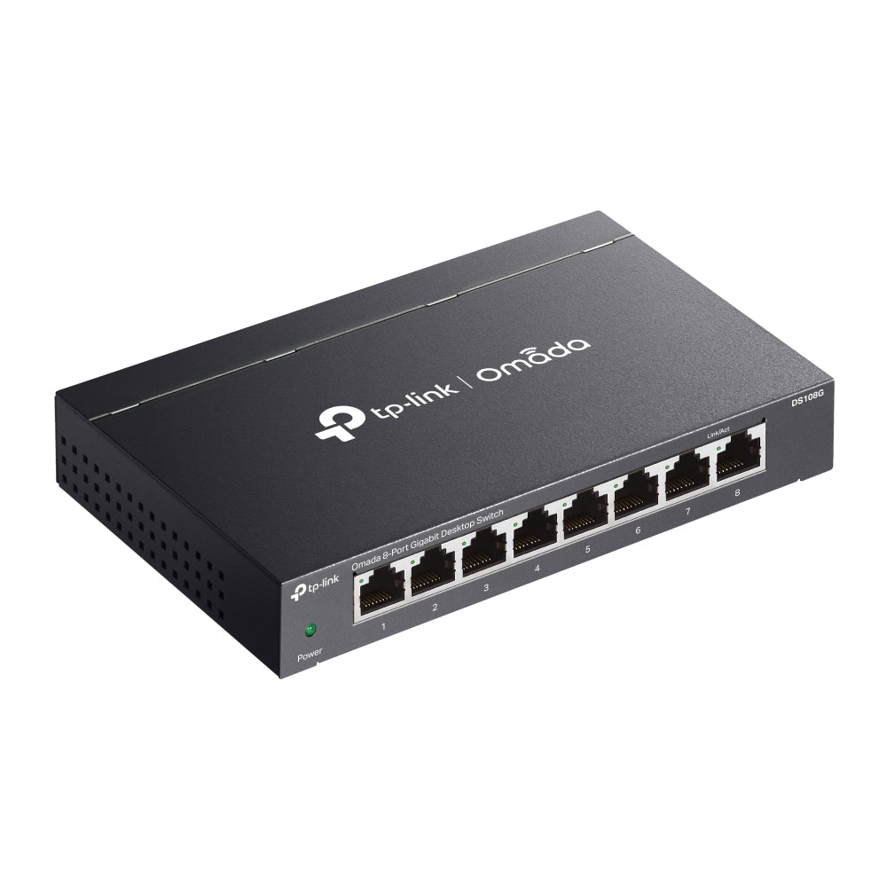 TP-Link Omada DS108G dispositivo de redes No administrado Si 8 Gigabit Ethernet (10/100/1000)