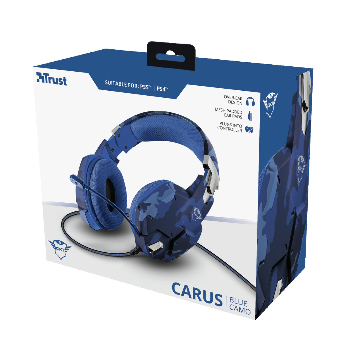 Trust GXT 322B Carus Auriculares Auriculares Diadema Juego Binaural