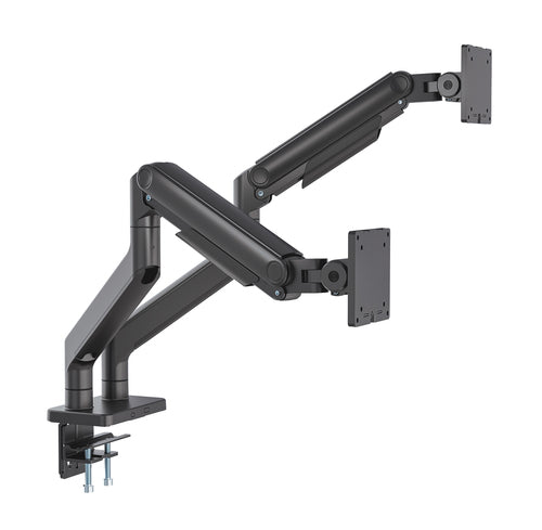 Manhattan Soporte doble de sobremesa para TV/monitores (Articulado con muelle), para pantallas de 13" a 45", f