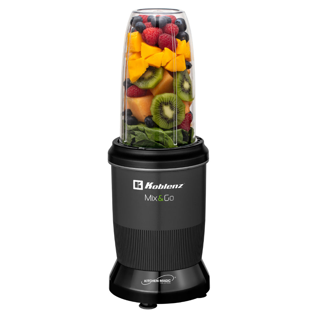 Licuadora de Vaso Koblenz 00-0550-00-4 1000 W, Cuchillas Acero Inox, Gris