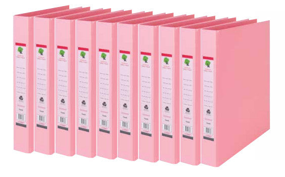 Techmakro KITCARP10-1RS carpeta Caja de cartón, Cloruro de polivinilo (PVC) Durazno Carta, Folder de archivo convenciona